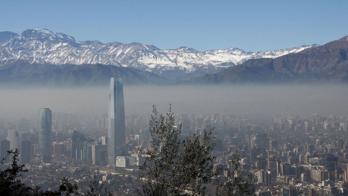 Baja la contaminación de la ciudad de Santiago por la cuarentena