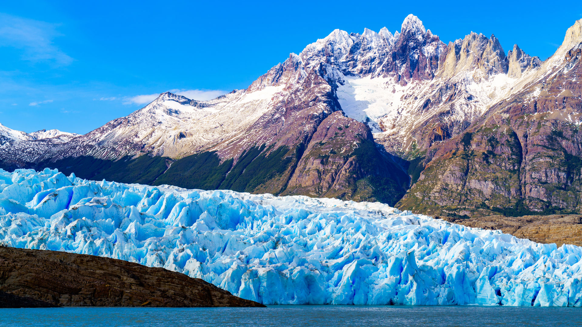 El impactante efecto del retroceso de los glaciares patagónicos
