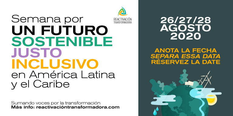 La sociedad civil latinoamericana invita a la Semana por un Futuro Sostenible, Justo e Inclusivo