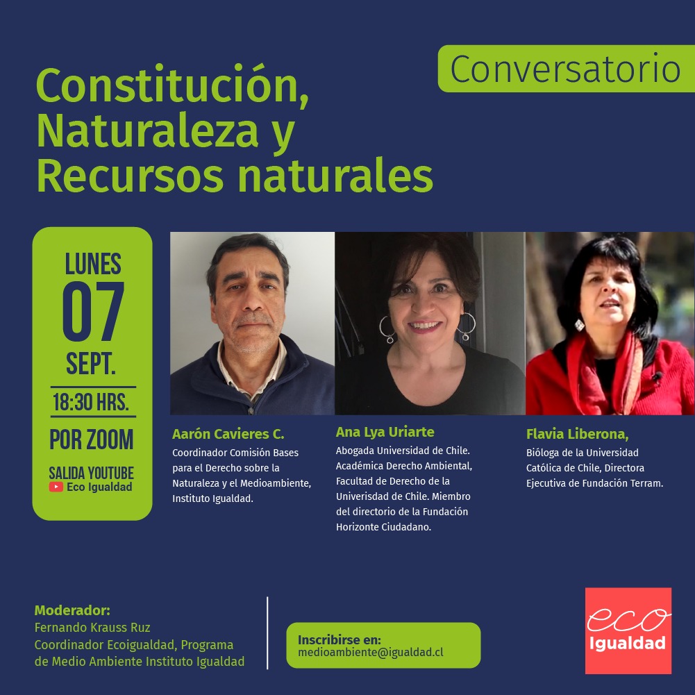 Conversatorio: Constitución, Naturaleza y Recursos naturales
