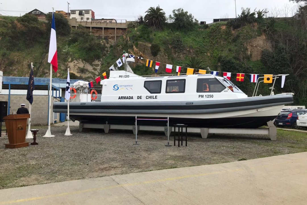 Sernapesca recibe primera embarcación con dedicación exclusiva a la fiscalización de la acuicultura