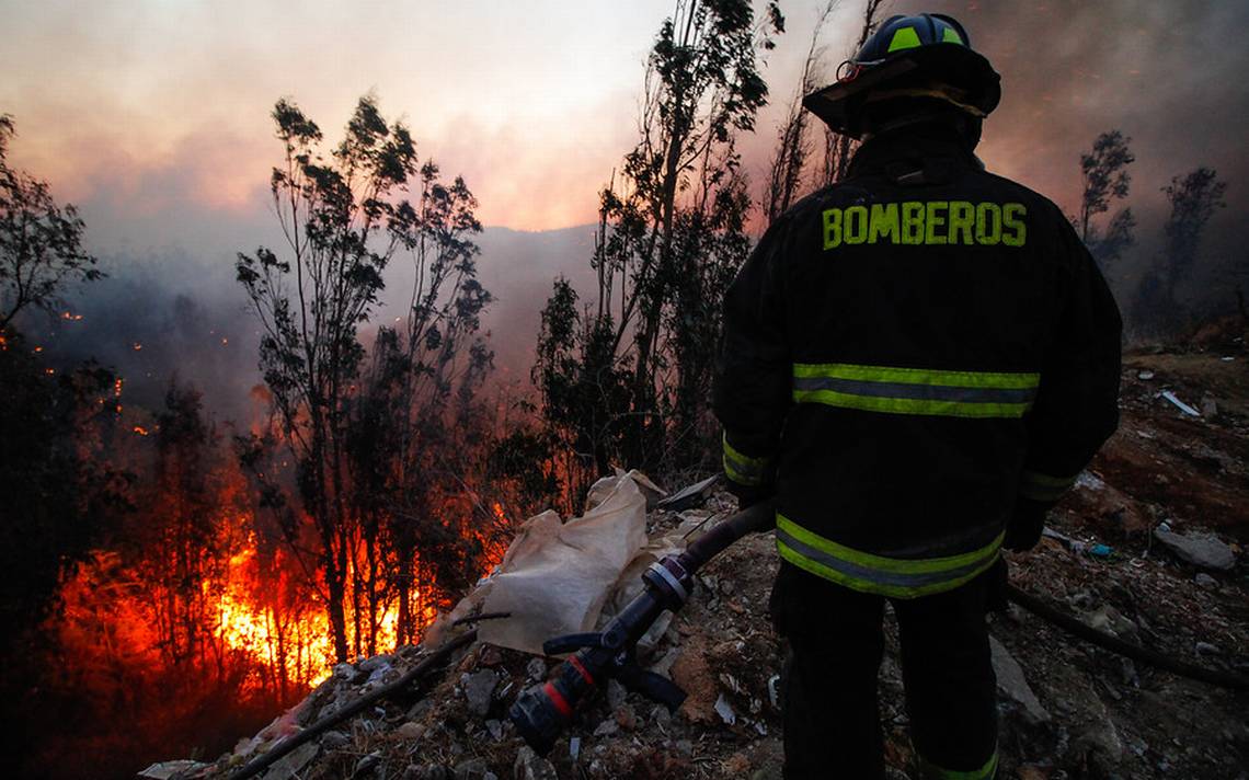 Biomasa seca, sequía y altas temperaturas: los ingredientes para la generación de megaincendios en Chile