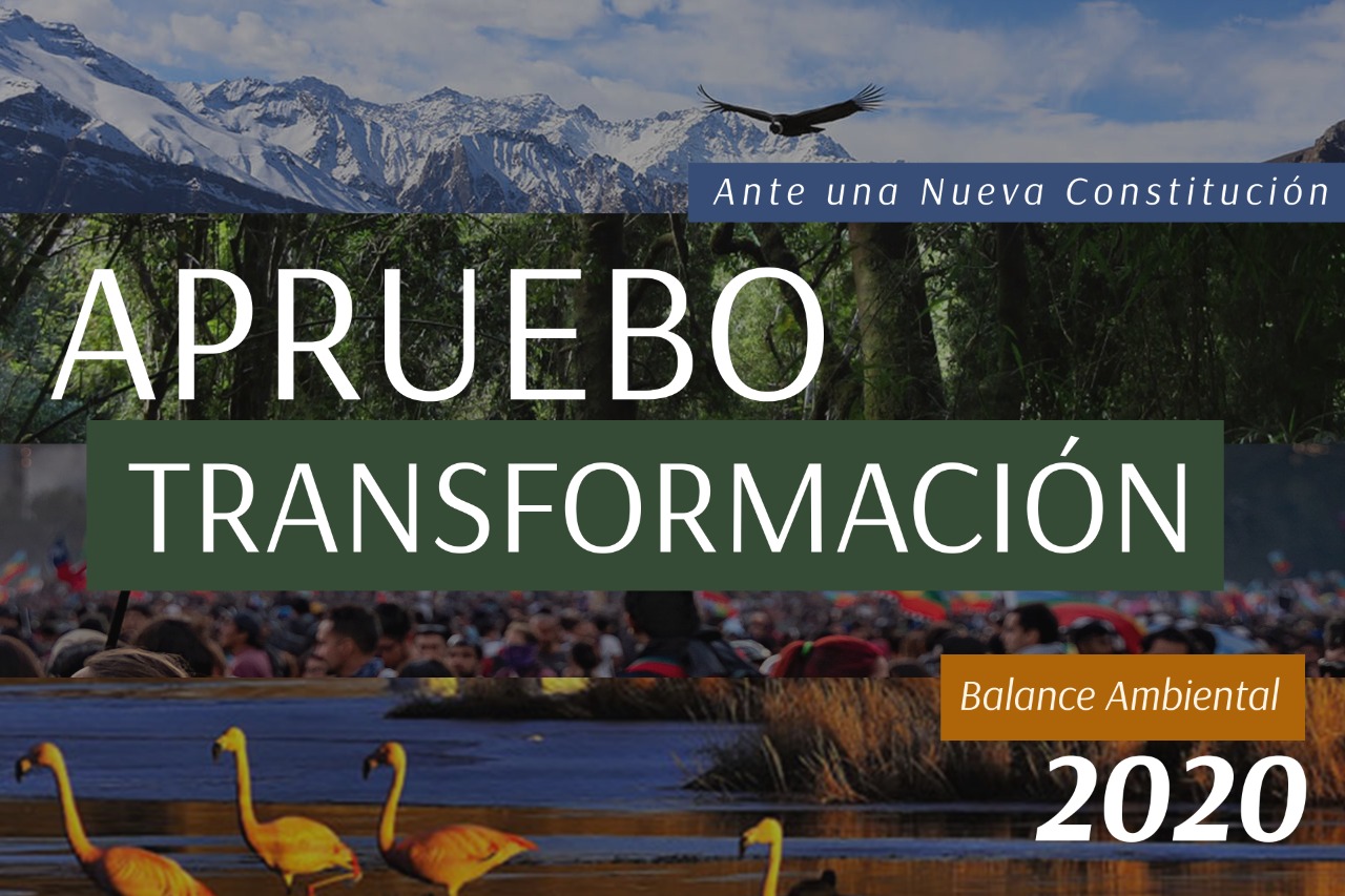 Balance Ambiental 2020: “Ante una nueva Constitución, Apruebo transformación”
