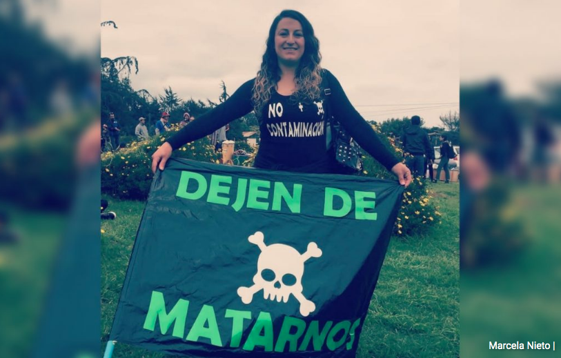 Otra defensora medioambiental amenazada de muerte:  Las llamadas misóginas en contra de Marcela Nieto