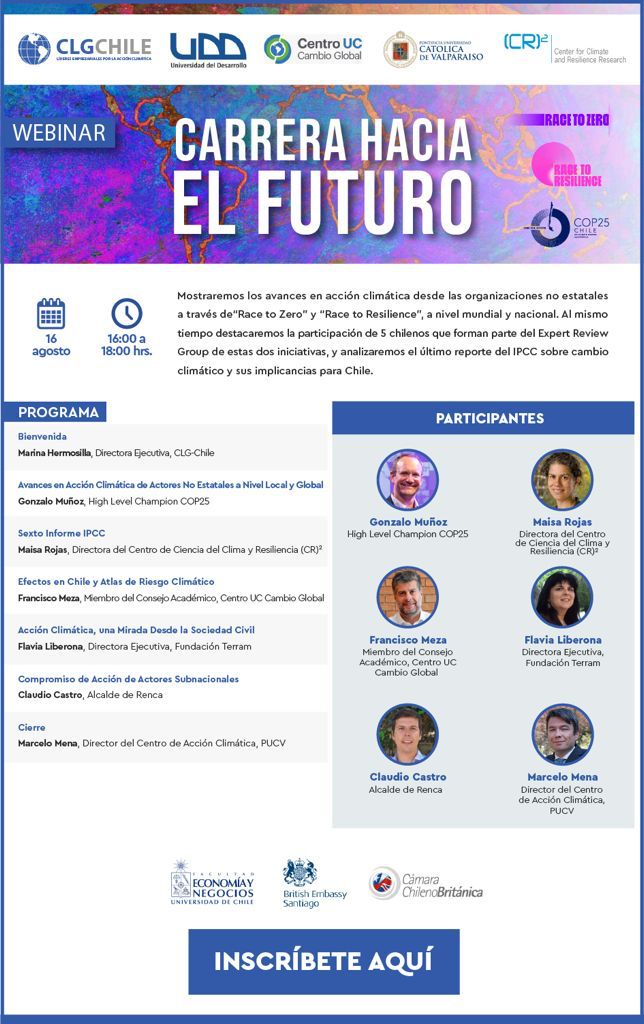 Webinar: “Carrera hacia el futuro”