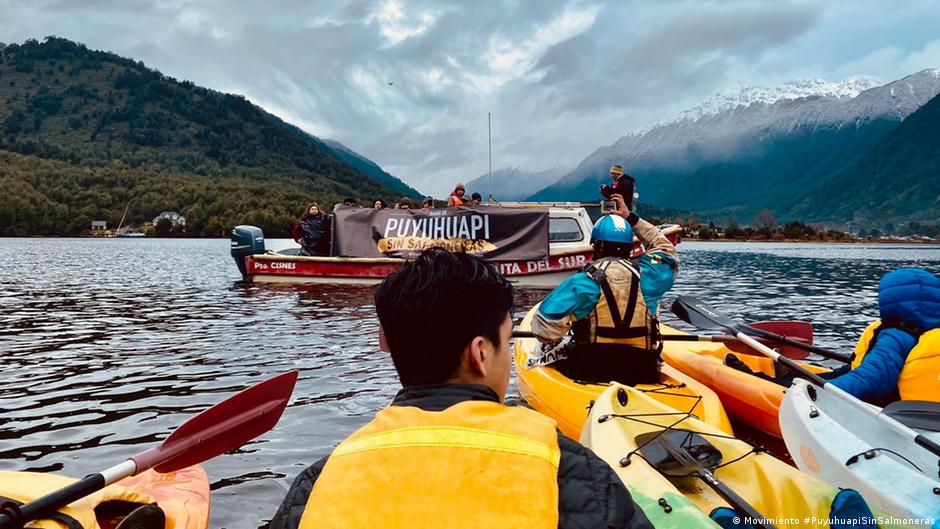 Senadora Órdenes junto a comunidad de Puyuhuapi presentaron solicitud para que concesión salmonera no esté operativa