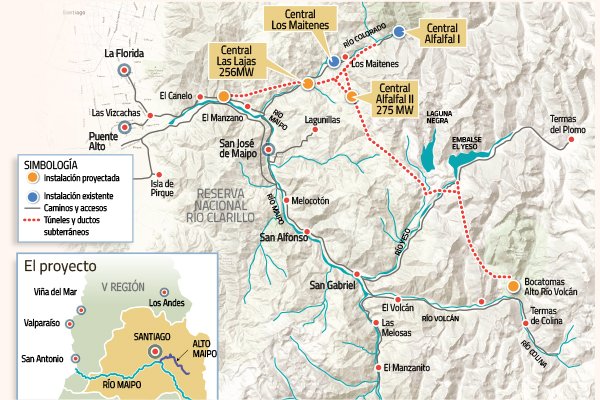 Alto Maipo buscará extender plazo de crédito sindicado por más de US$ 1.400 millones