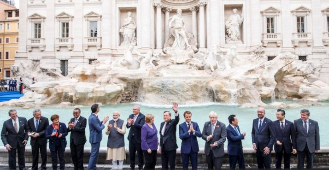 El G20 salva en Roma un acuerdo mínimo sobre calentamiento global ante COP26