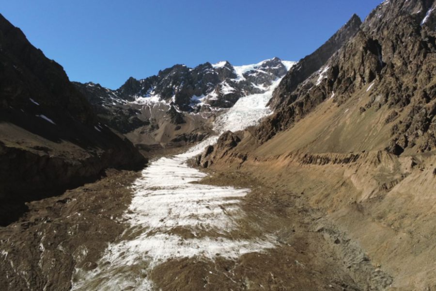 Juncal Norte: El Glaciar que muestra los efectos de la crisis climática