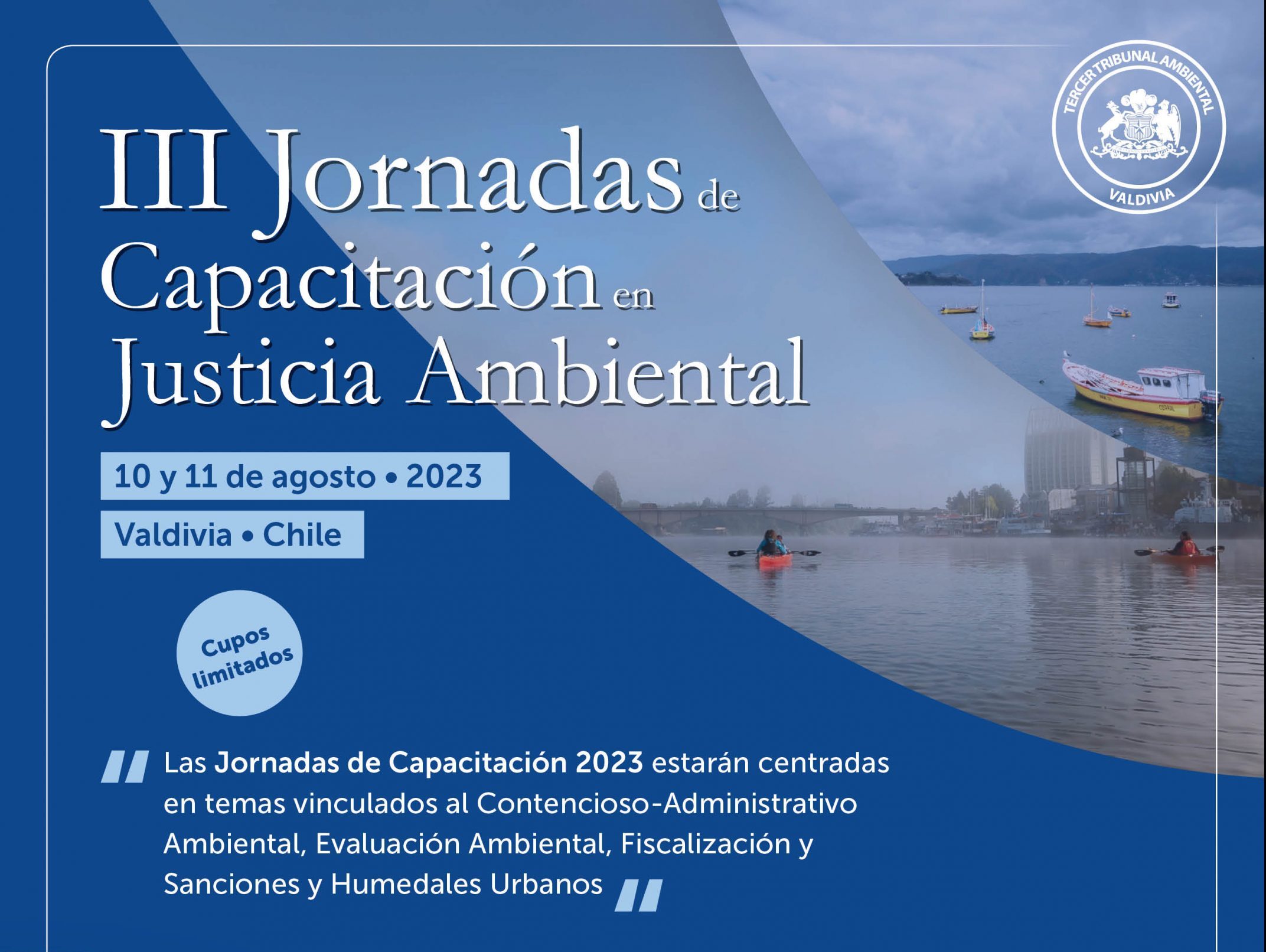 Tribunal Ambiental convoca a jornadas de capacitación sobre justicia ambiental