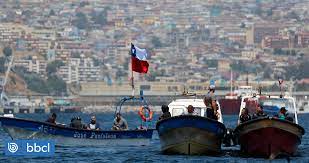 “Nosotros queremos que se vayan”: pescadores continúan manifestaciones por desaladora en Quintero