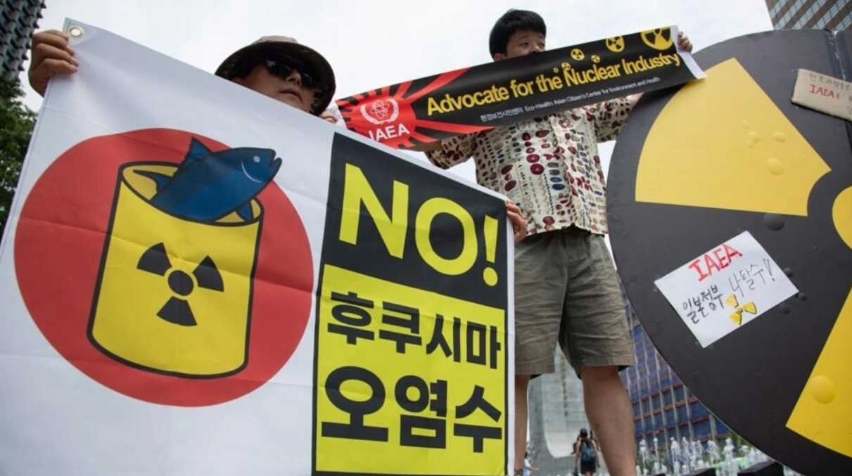 Japón confirma fecha para verter agua tratada de la central nuclear de Fukushima en medio de protestas