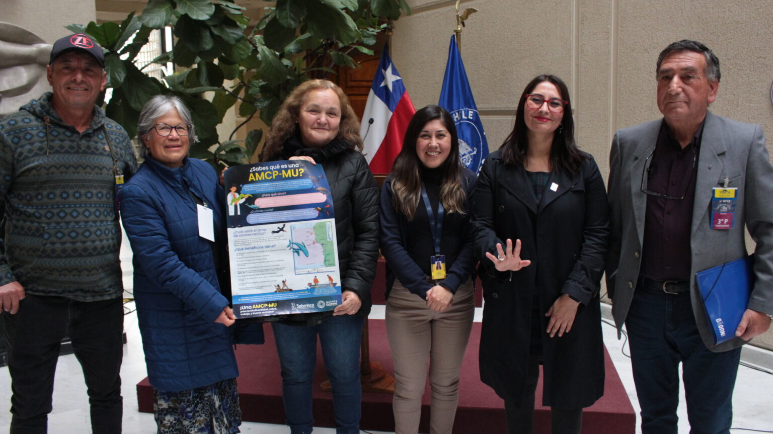 Representantes de la Alianza Humboldt asistieron al Senado para referirse a la creación del área marina protegida