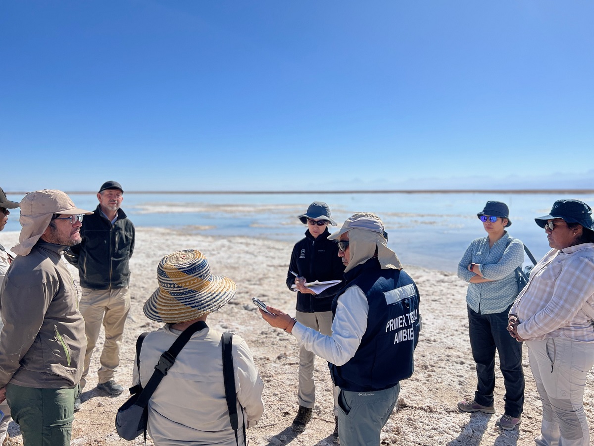 Primer Tribunal Ambiental inspecciona sector de Negrillar y Tilopozo para determinar eventual daño al medioambiente