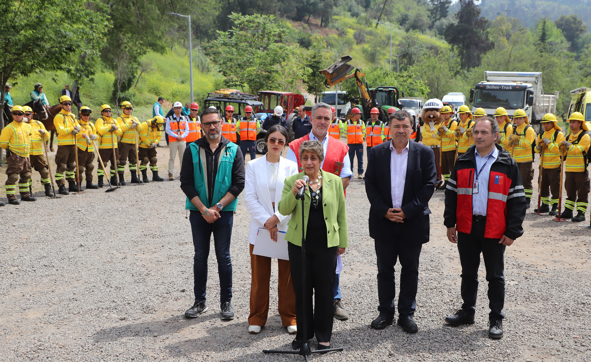 Gobierno da el vamos a Plan de Construcción de más de 3.360 kilómetros de cortafuegos para prevenir incendios forestales entre atacama y magallanes