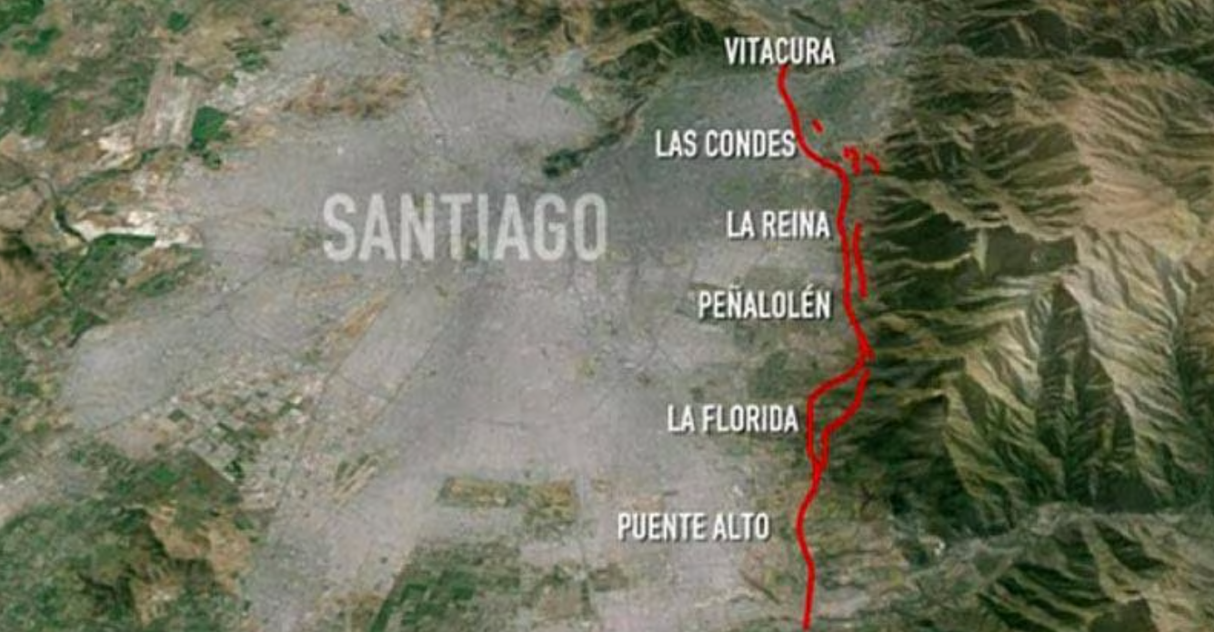 El 50% ya está construido: Cámara aprueba informe que propone declarar la Falla de San Ramón como zona no edificable