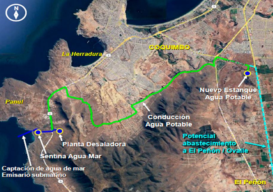 Nueva planta desalinizadora en Coquimbo: sombras y luces de un ambicioso proyecto contra la sequía