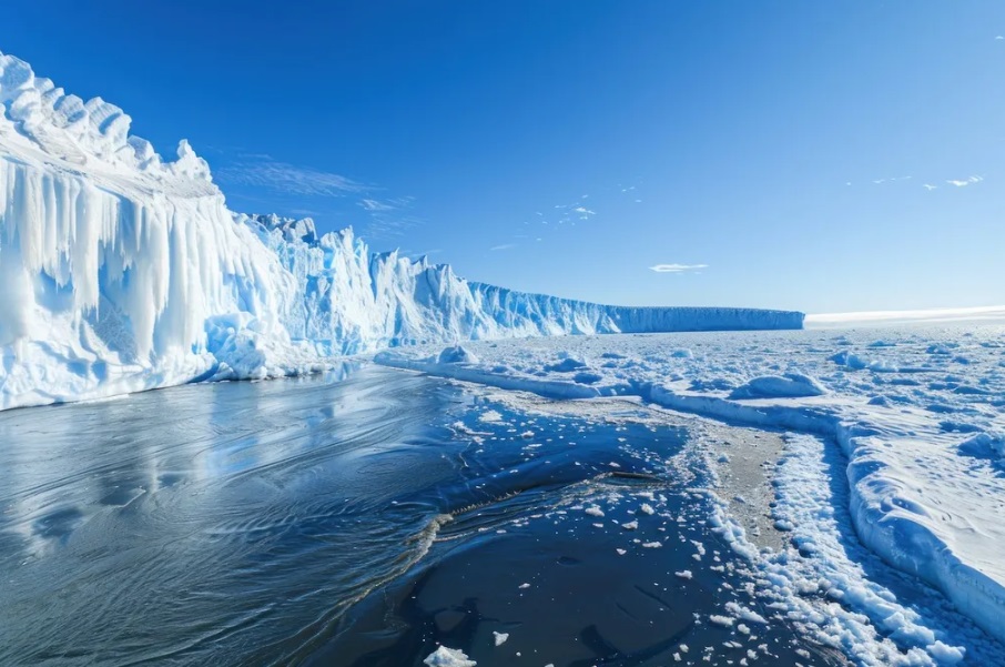 El derretimiento del hielo en la Antártica amenaza las plataformas y la estabilidad climática