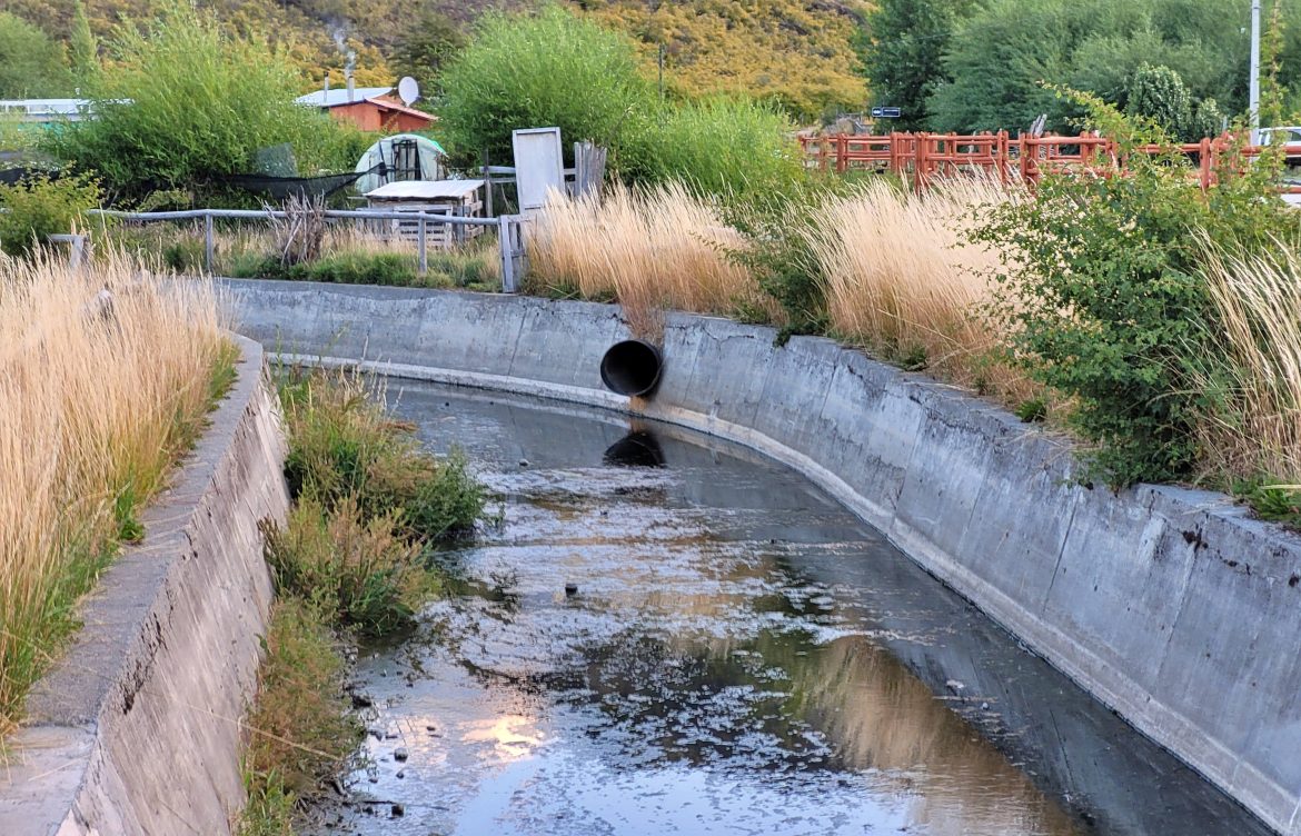 Aguas servidas en Puerto Guadal: los episodios de malos olores y contaminación que ensucian la Perla del Lago