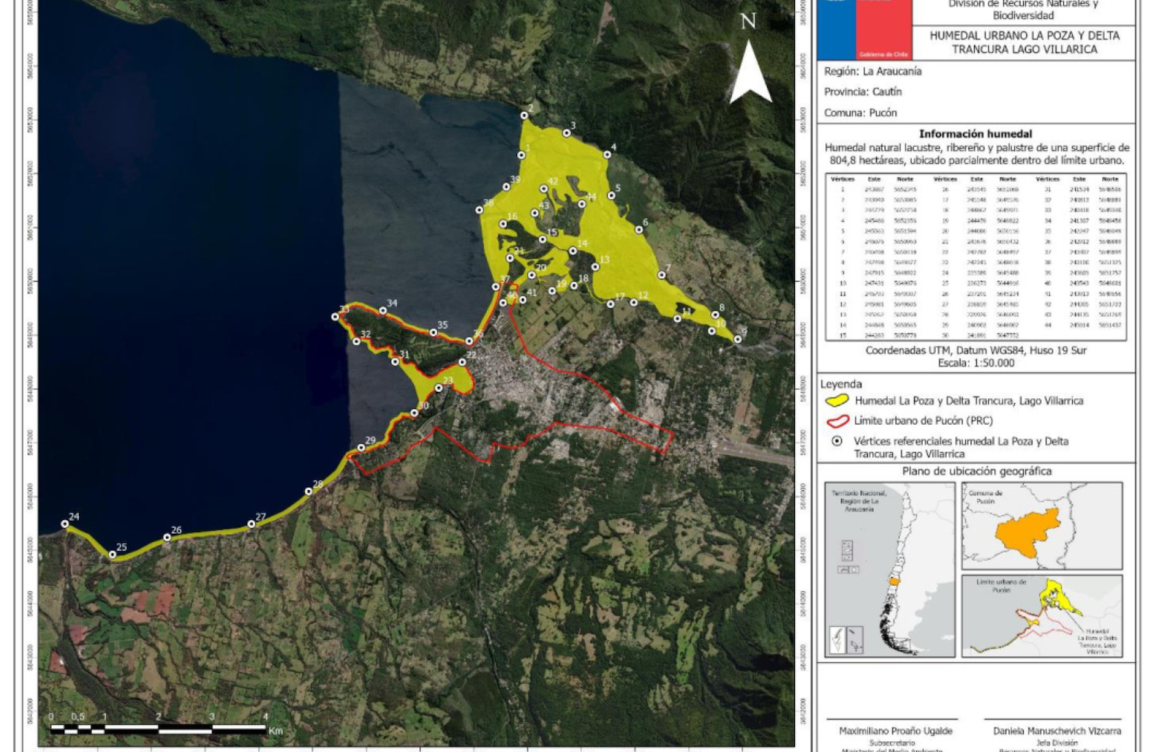 Tribunal Ambiental anula declaración de “humedal urbano” en sectores de La Poza y el Delta del Trancura