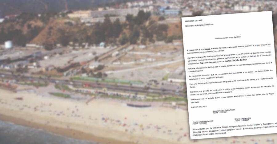 Tribunal Ambiental visitará presencialmente paño Las Salinas por disputa entre vecinos e inmobiliaria del Grupo Angelini