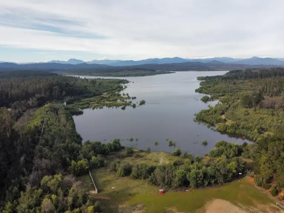 Lago Peñuelas recupera su espejo de agua y hoy alcanza su nivel más alto en 5 años