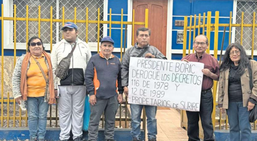 Habitantes de Surire piden al Presidente que derogue decretos