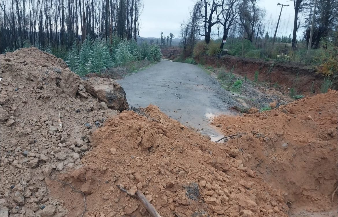 Forestal Arauco implementa nueva y peligrosa práctica: Enormes zanjas con desconocidos impactos socio ecológicos