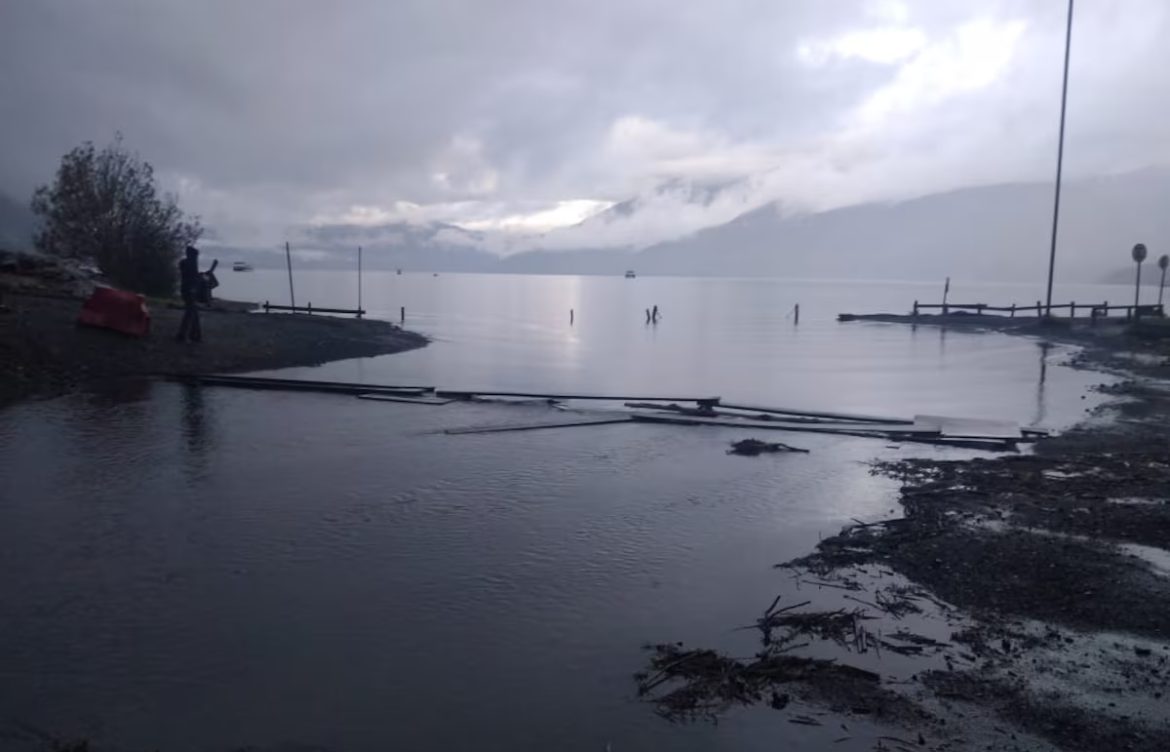 Lago Caburgua recupera el Agua luego de 15 años: aumentó más de 350 metros