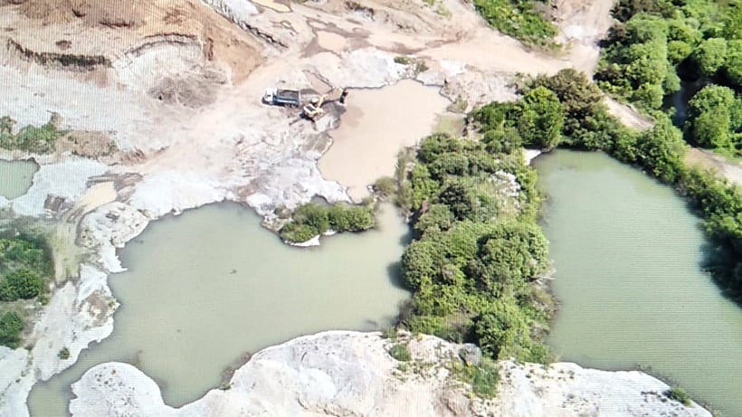 Detectan gran extracción ilegal de ripio en cercanías del río Rahue