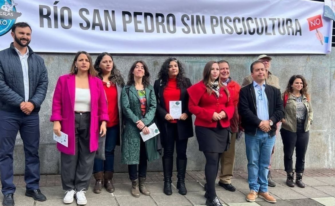 Con acción jurídica buscan detener megaproyecto salmonero en río San Pedro