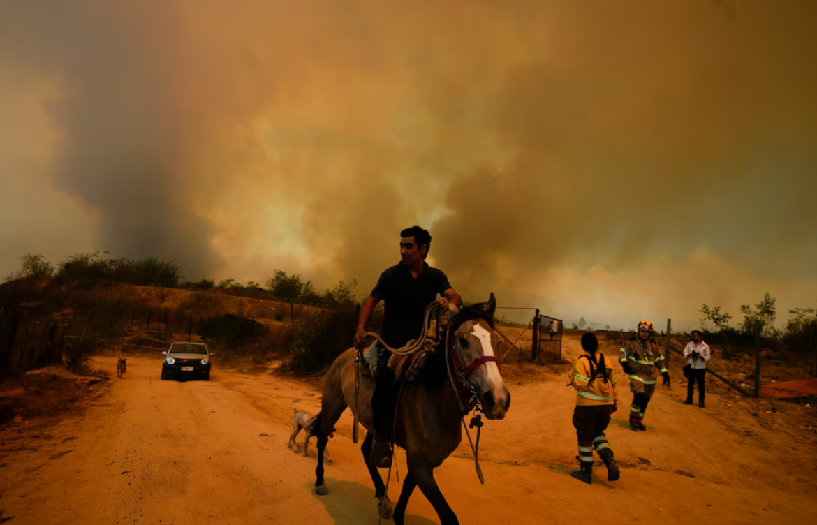 Arrancan las investigaciones para determinar si hubo intencionalidad en los incendios al sur de Chile