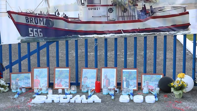 Encuentran restos metálicos destruidos de la embarcación Bruma en el fondo marino