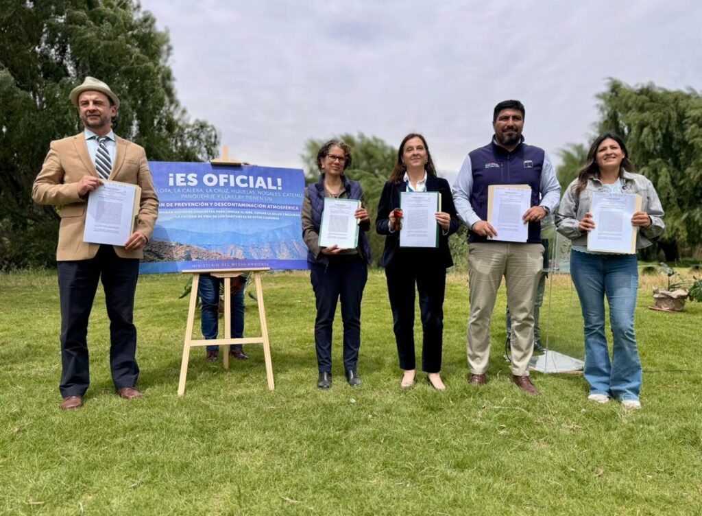 Ministra Rojas anuncia el inicio del Plan de Descontaminación del aire para la Provincia de Quillota, Catemu, Panquehue y LlaiLlay