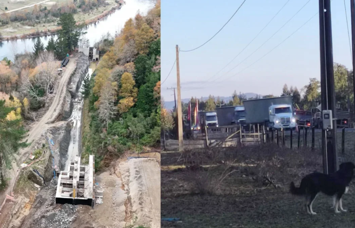 Vecinos y organizaciones alertan reactivación de obras de salmonera en río San Pedro